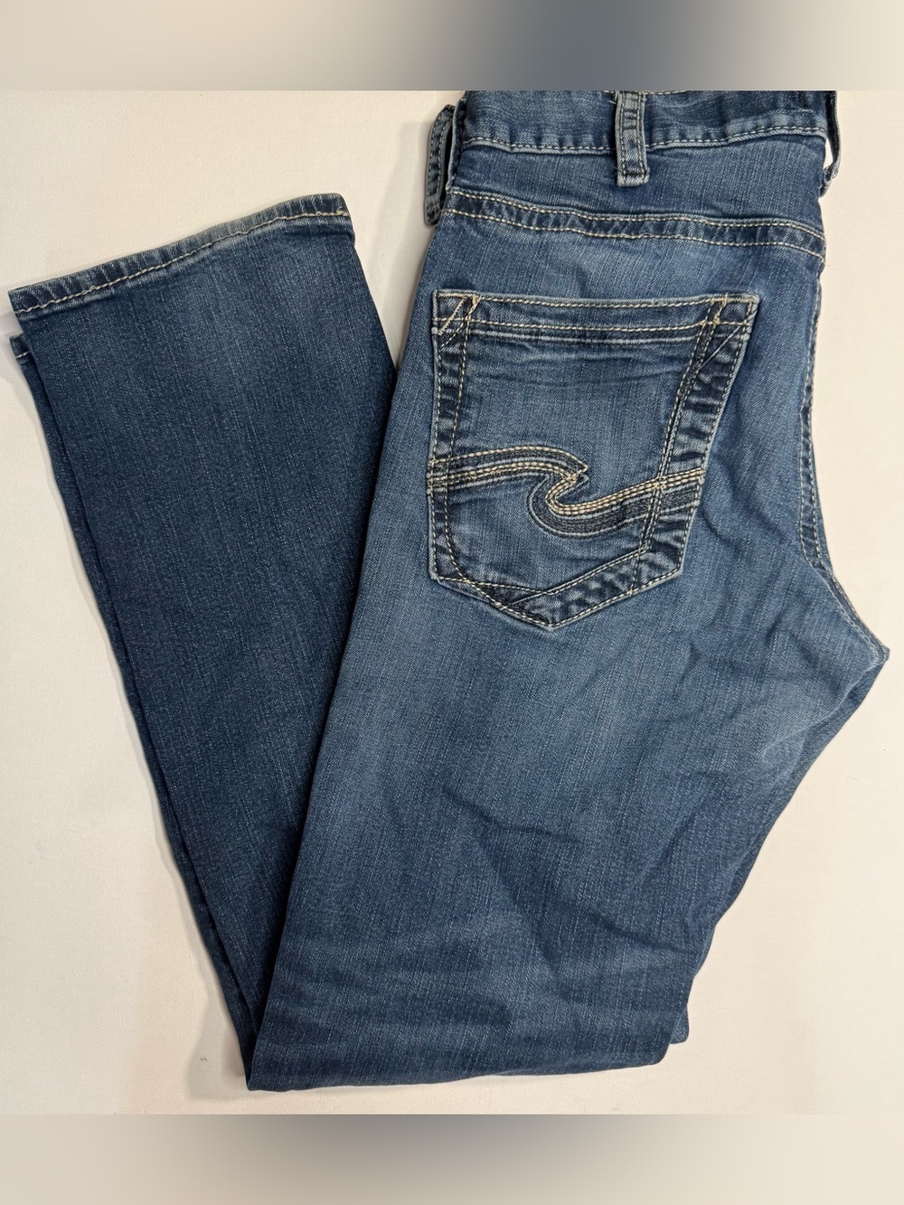 Silver Jeans Women's Bootcut Denim in Medium Blue Wash